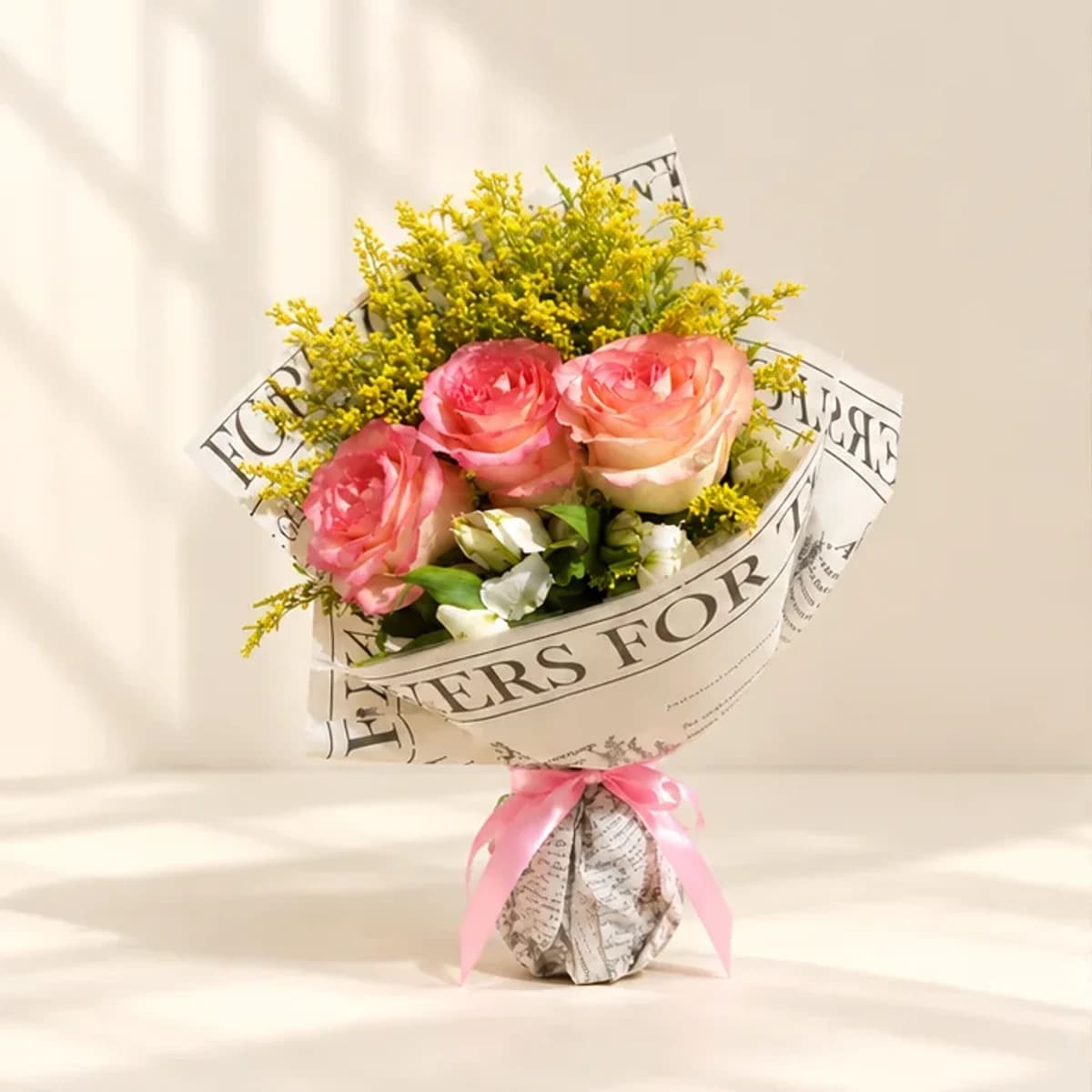 Buquê de 3 Rosas